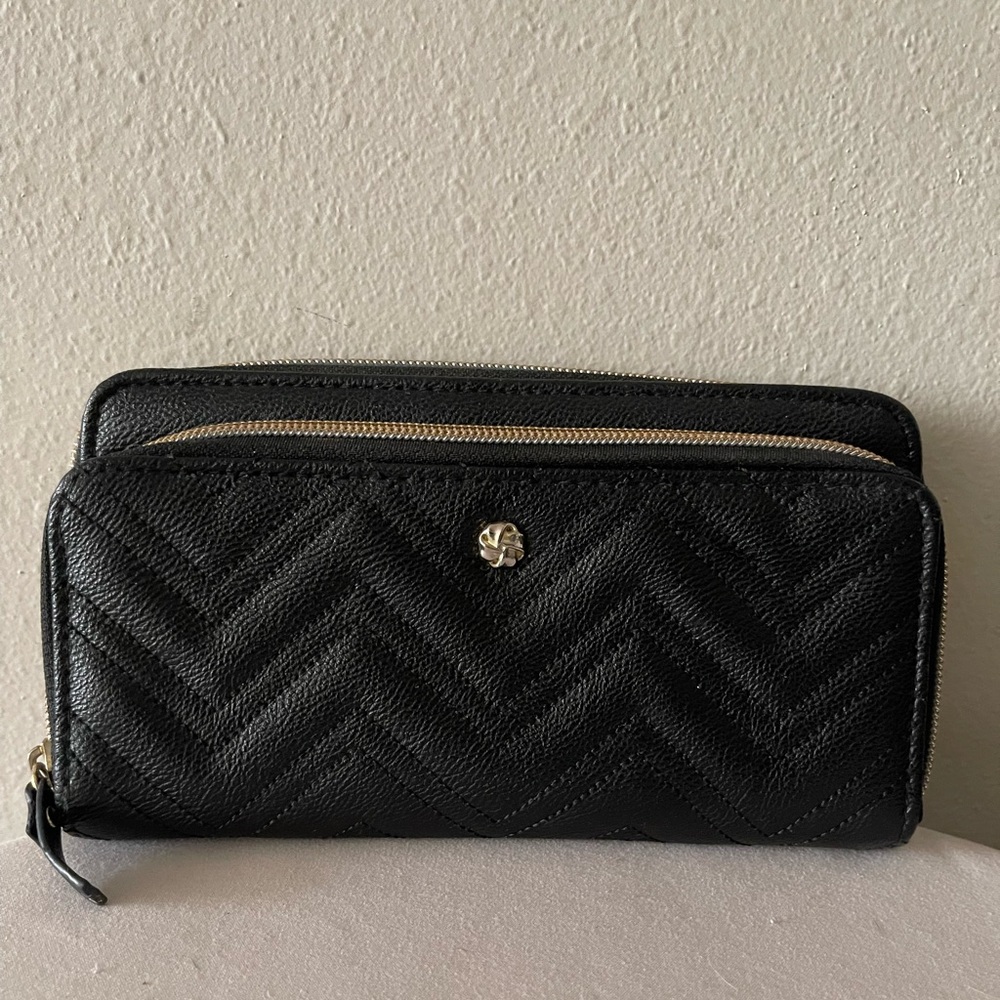 Double zip wallet